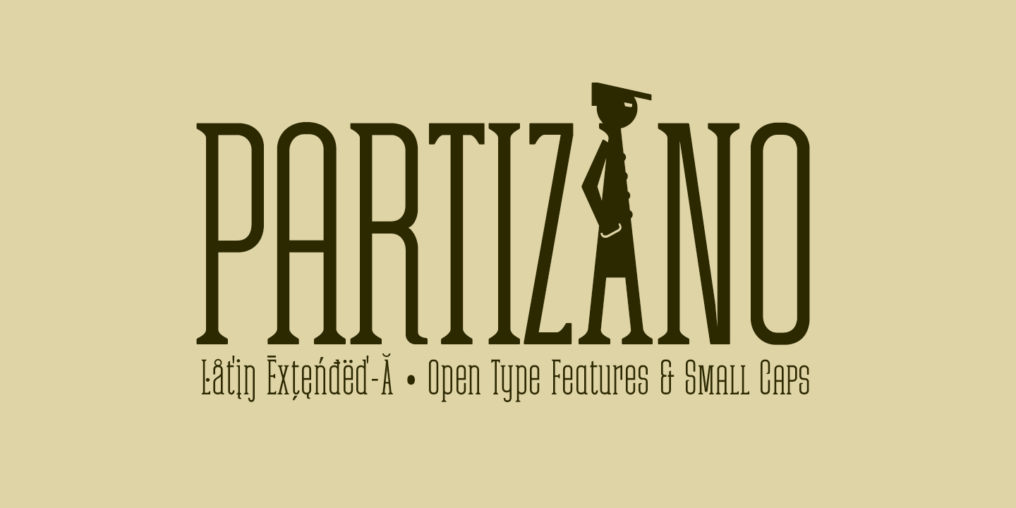 Schriftart Partizano Serif